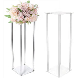 Wedding Glass and Crystal Centerpiece