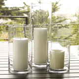 3-tier Glass Cylinder Candle holder 2