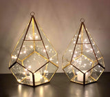 Glass Geometric Terrarium 2 Diamond