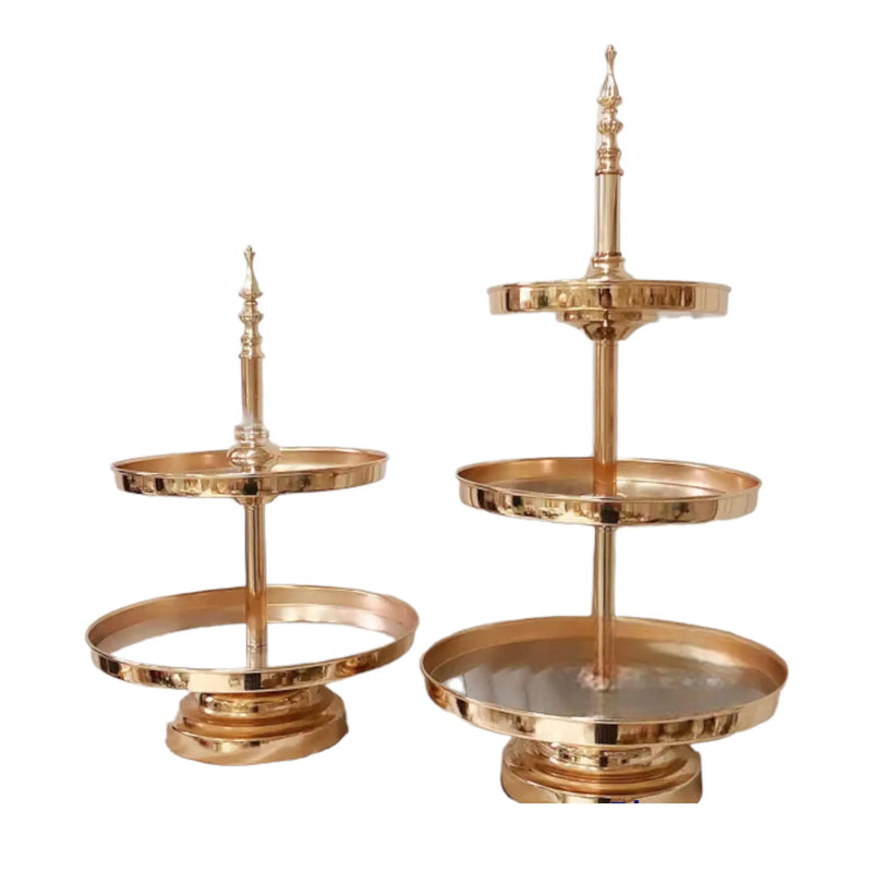 Bronze sales cake stand