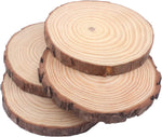 Round Wood Pine Tree Slices