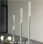 3-piece set Crystal Candleholder